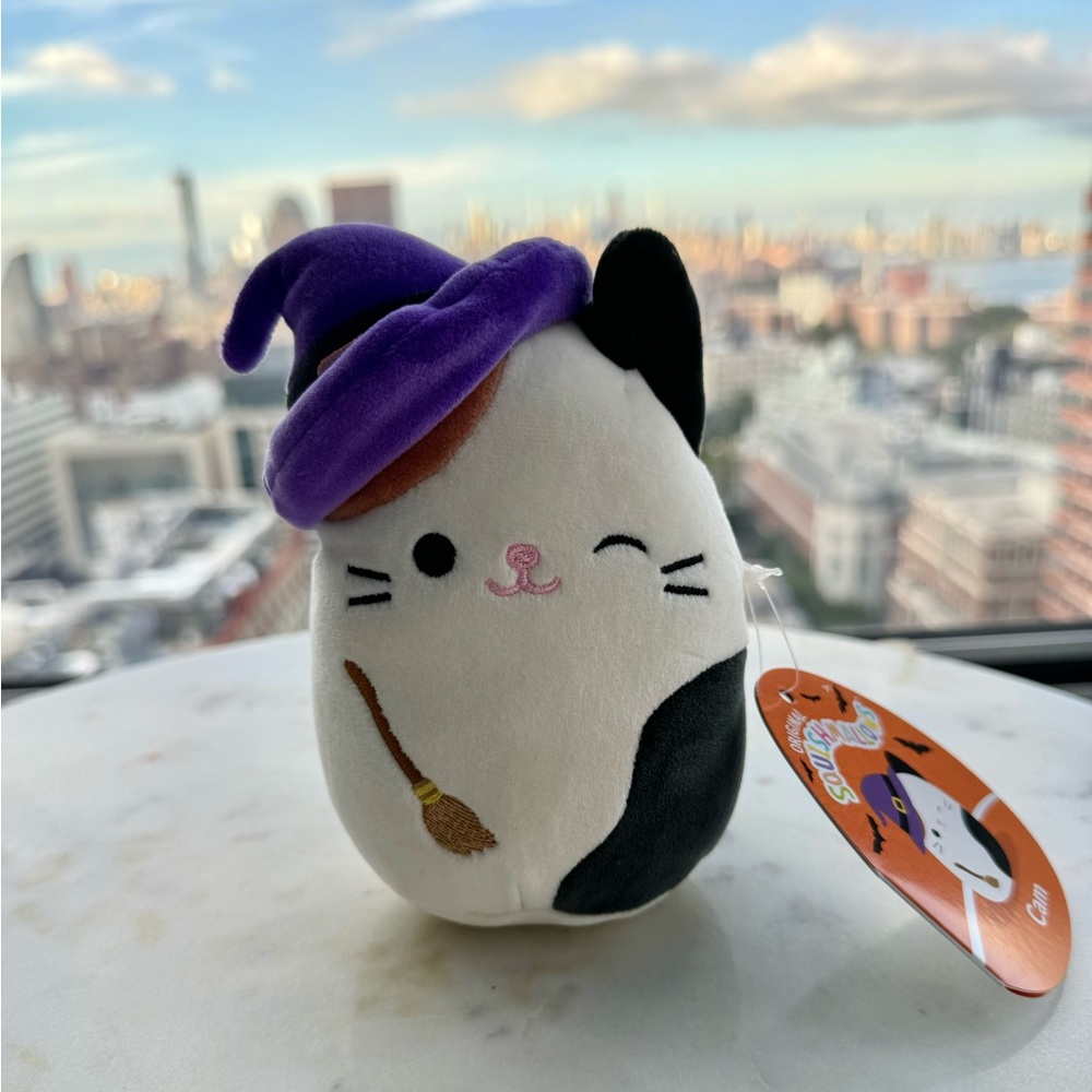 NWT Squishmallow Cat Halloween Witch